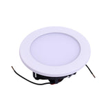 BCM Orlando 85 bi-color warm white and red LED light with white trim ring, screw 
mount, IP66

