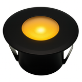 black Stainless steel square dock light cover full no-opening warm white 4W