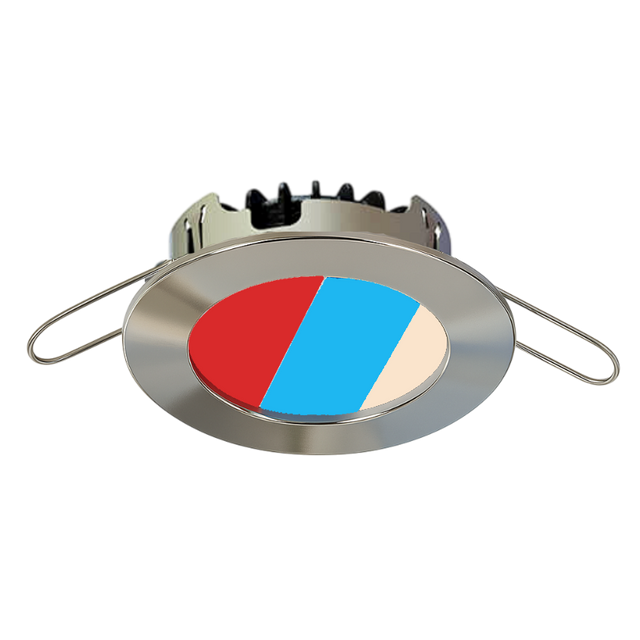 Blade PowerLED stainless triple-color LED red blue cool white

