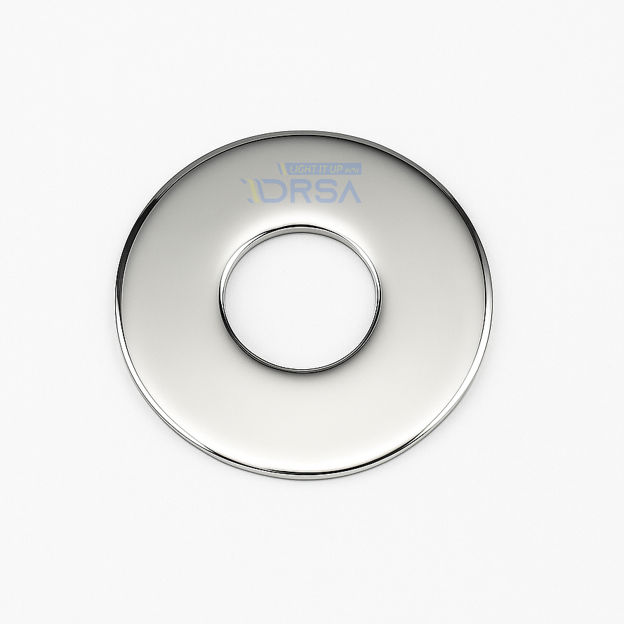 316 stainless steel round beauty ring for bullet light with drsa logo
