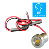 Bright and Compact Bullet COOL WHITE LED Light for dock Rails and wildlife lighting