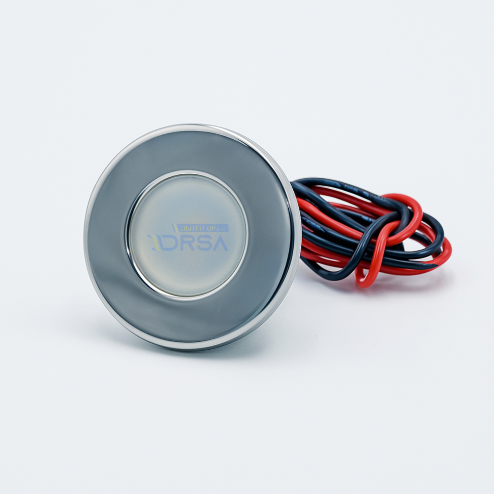 LED courtesy light for cockpit step lighting

