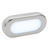 cool white Imtra courtesy step light with IP65 rating
