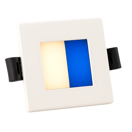 BCM Miami 70 Downlight WHITE finish warm white BLUE LED
