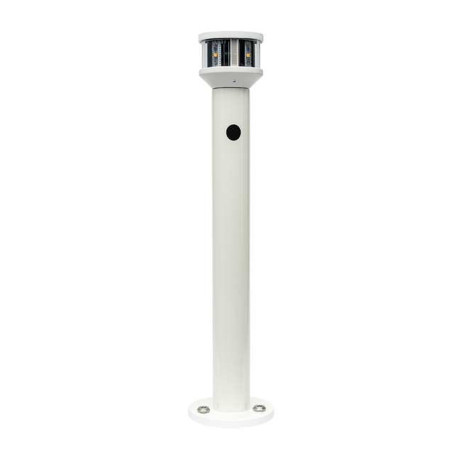 Seaview 36-inch fixed light post with white LED all-round light


