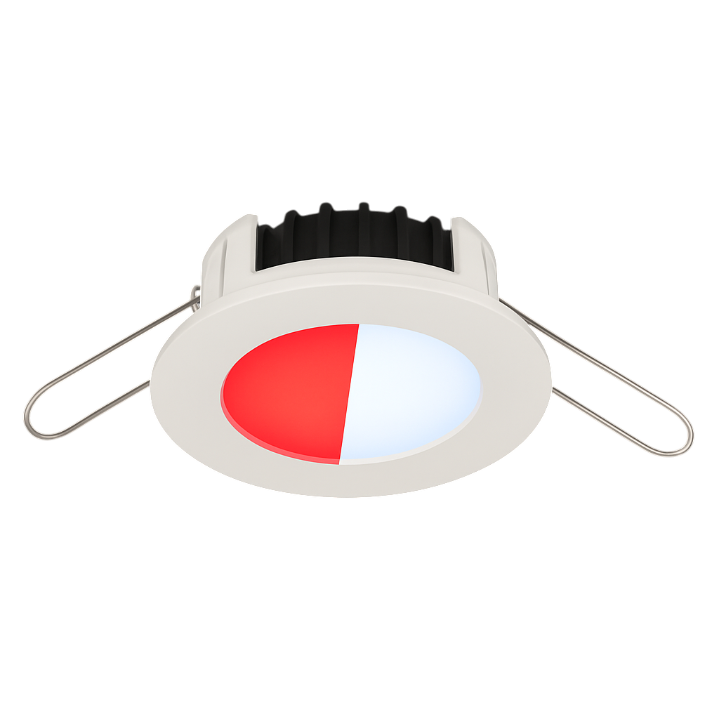 Blade PowerLED stainless marine light cool white / red LED

