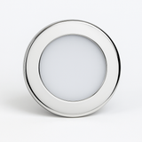 BCM Orlando 85 LED light with switch, polished stainless steel, screw
 mount, 3000K, IP66

