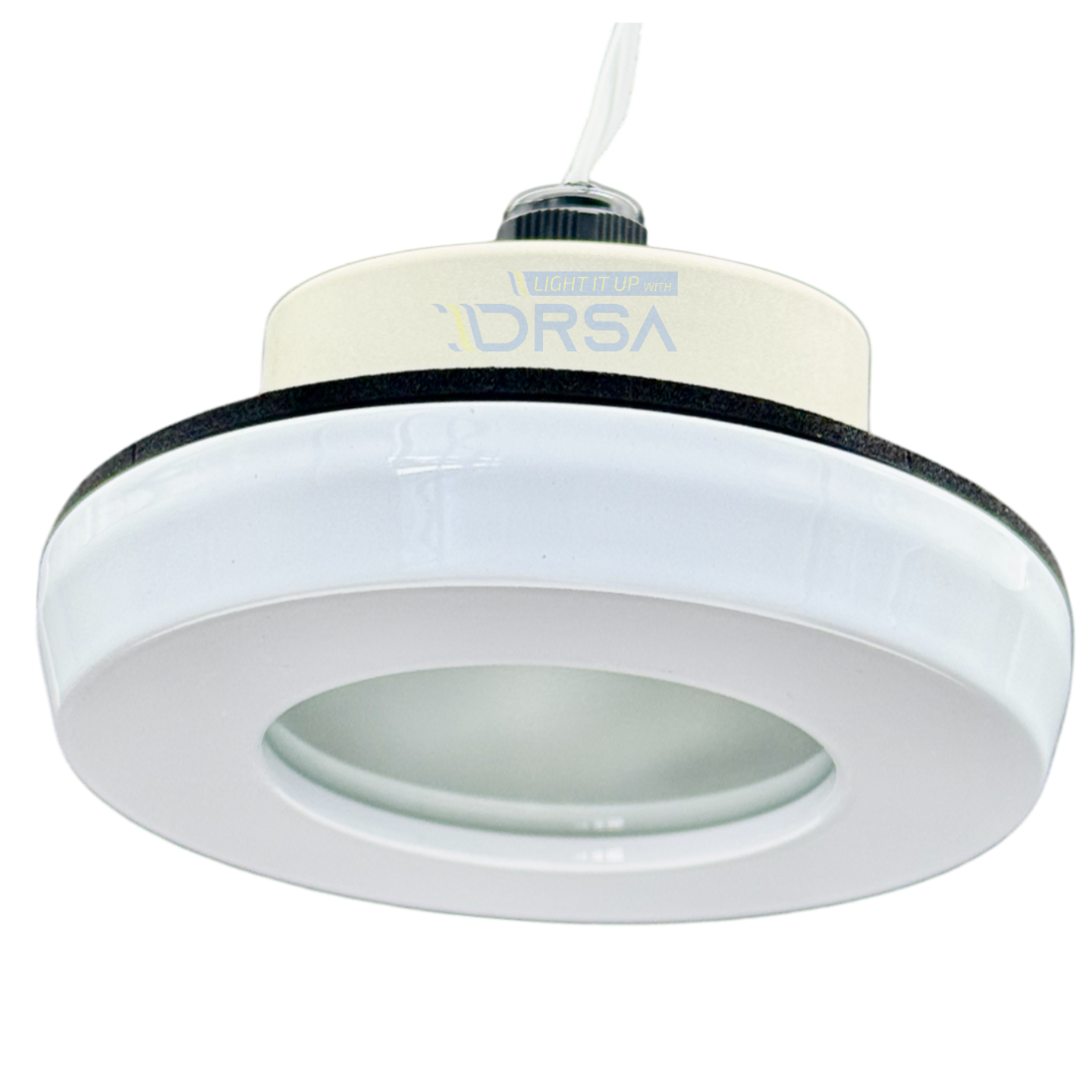 Corsica 3-15/16" Diameter Marine Lightwhite marine light with stainless bezel

