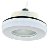 Corsica 3-15/16" Diameter Marine Lightwhite marine light with stainless bezel

