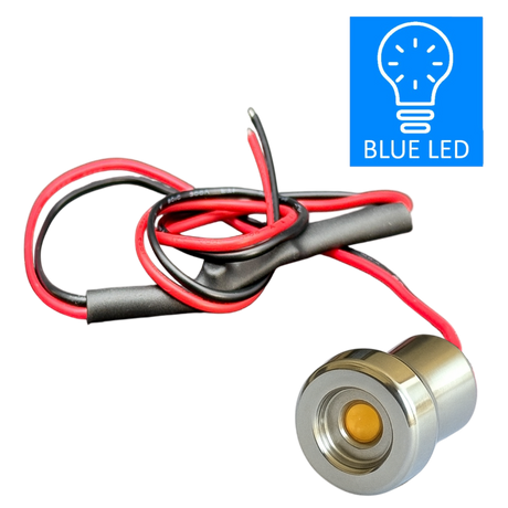 Bright and Compact Bullet blue LED Light for dock Rails and wildlife lighting