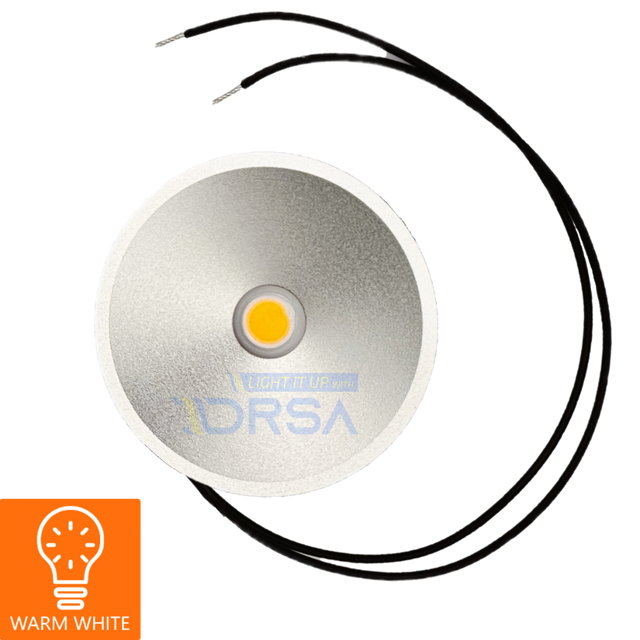 DRSA LED Puck for Retrofit – Compact LED 5.5W warm white no backgrond