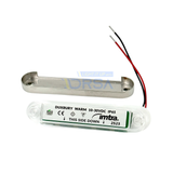 Imtra Duxbury LED courtesy light stainless steel warm white back of light
