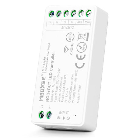 MiBoxer FUT039S 2.4GHz LED controller for RGB+CCT

