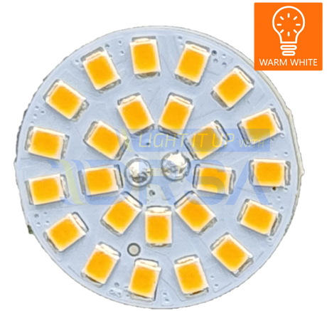 G4 Back Pin LED Replacement Bulb – 2W no back ground warm white