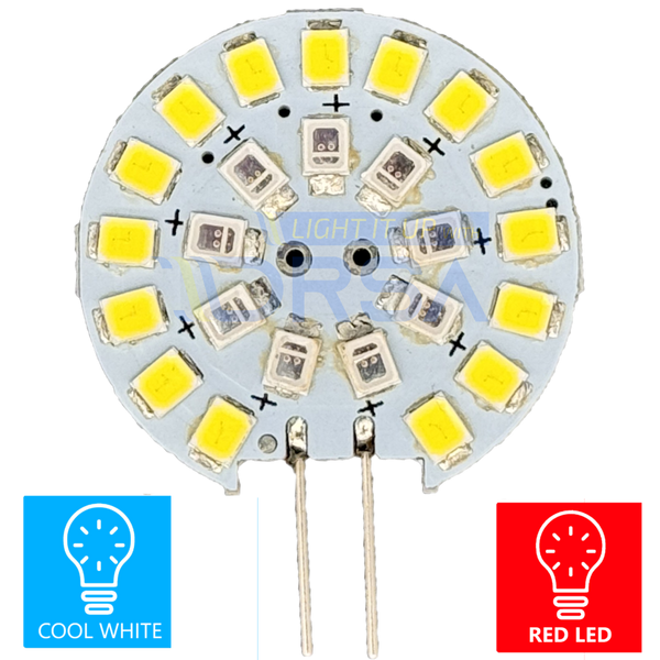 Dual Color G4 LED Replacement Bulb 2W - Marine & RV | DRSA