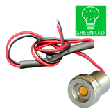 Bright and Compact Bullet GREEN LED Light for dock Rails and wildlife lighting