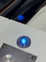 round marine trim bezel for bullet LED fixture with blue bullet light led
