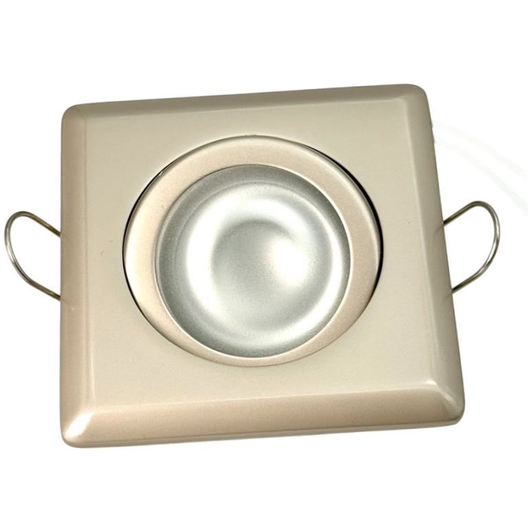 drsa Explorer square LED fixture for RV or yacht


