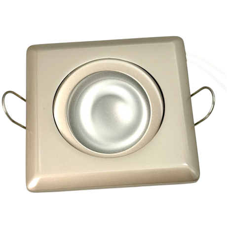 drsa Explorer square LED fixture for RV or yacht

