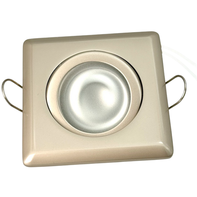 drsa Explorer square LED fixture for RV or yacht

