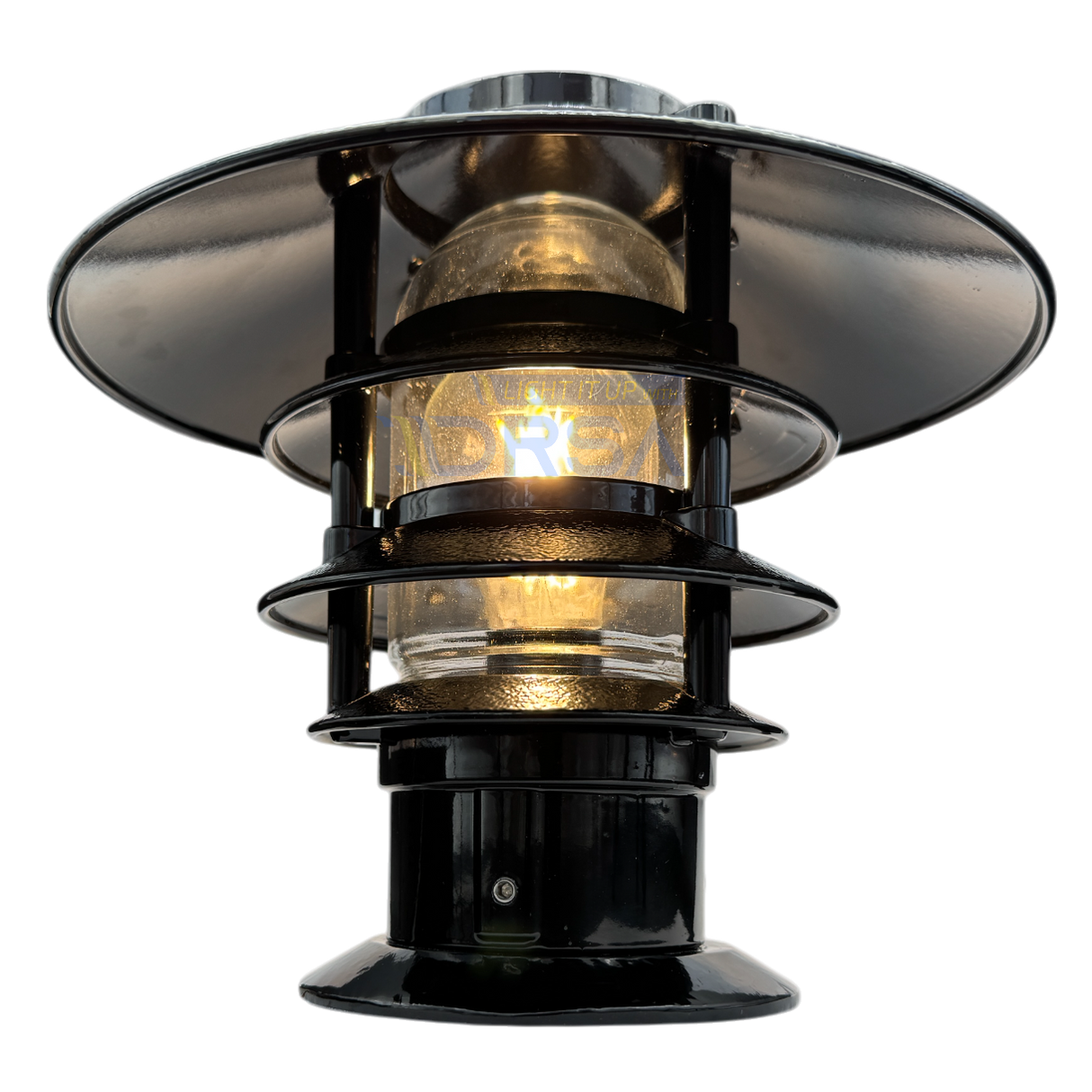 Pagoda Aluminum LED Dock Light 120V for Docks & Marinas