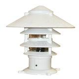 Pagoda Aluminum LED Dock Light 120V for Docks & Marinas