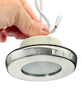 Heavy-duty stainless steel marine fixture

