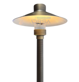 Brass G4 12V Path Light Landscape Fixture with Wire