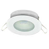 Negril 3.5 inch white marine light fixture for overhead mounting