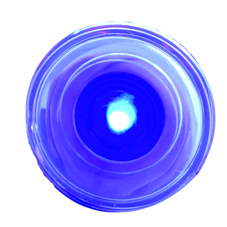 Blue led Stainless marine courtesy light for walkways and stairs
