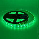 green LED tape light reel for under-gunwale and accent use