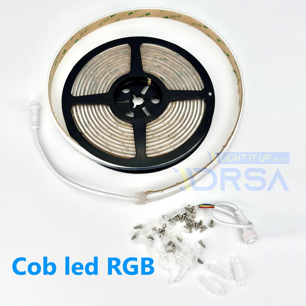 COB LED Tape Light – Flexible Strip IP67 | 12V / 24V