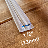 PVC LED rope light channel for outdoor and marine installations 1/2 inch lights