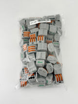 WAGO 222-413 3-conductor splicing connector 100 pack