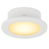 Imtra T105 PowerLED Downlight – 10-40VDC, 4.7W, IP65 white finish warm white