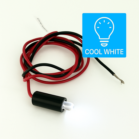 Cool white 0.5W LED for boat steps

