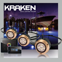 Kraken Underwater Dock Lighting Kit – 3 & 6-Light System