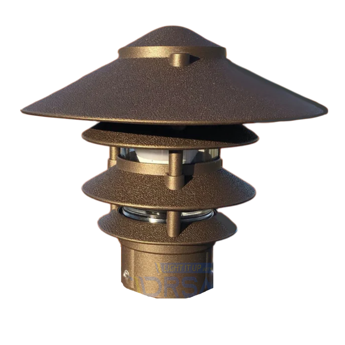 Pagoda Aluminum LED Dock Light 120V for Docks & Marinas