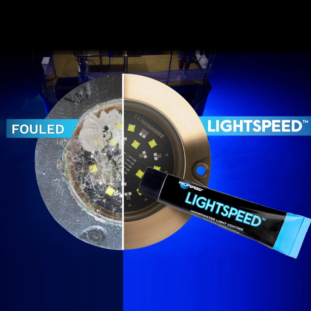 Lightspeed underwater light coating product image 
