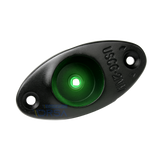 Livorsi LEDNL3G green navigation light in flat black finish