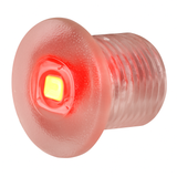 Lumitec newt - Courtesy & Livewell Light installed on center console red led