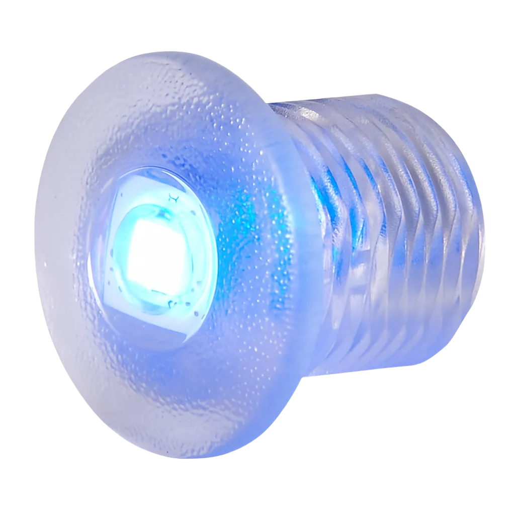 Lumitec newt- Courtesy & Livewell Light installed on center console blue led