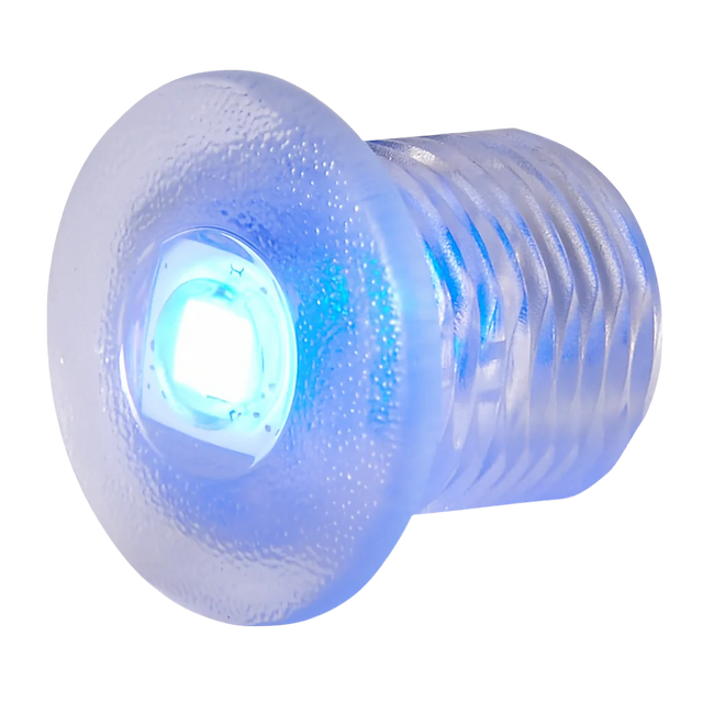 Lumitec newt- Courtesy & Livewell Light installed on center console blue led