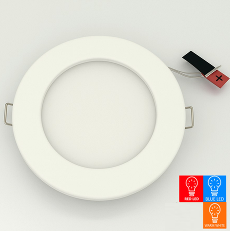 ML-7 series 7-inch LED marine recessed downlight for boats and yachts in white RBW WARM white led
