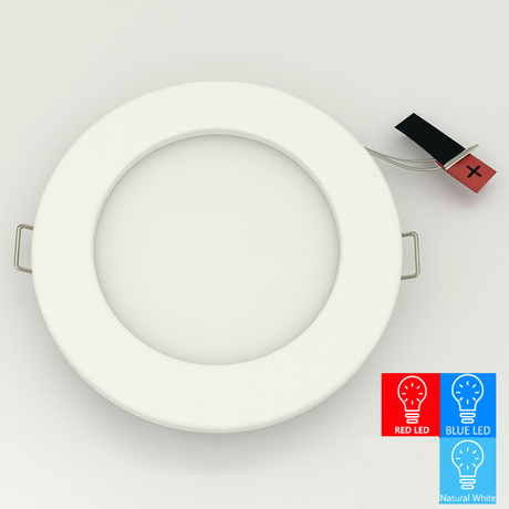ML-7 series 7-inch LED marine recessed downlight for boats and yachts in white RBW WARM white led
