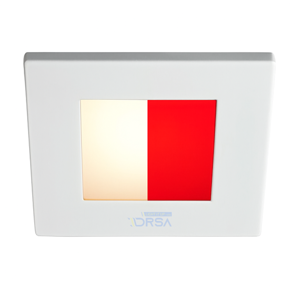 BCM Miami 70 Downlight  WHITE finish warm white RED

