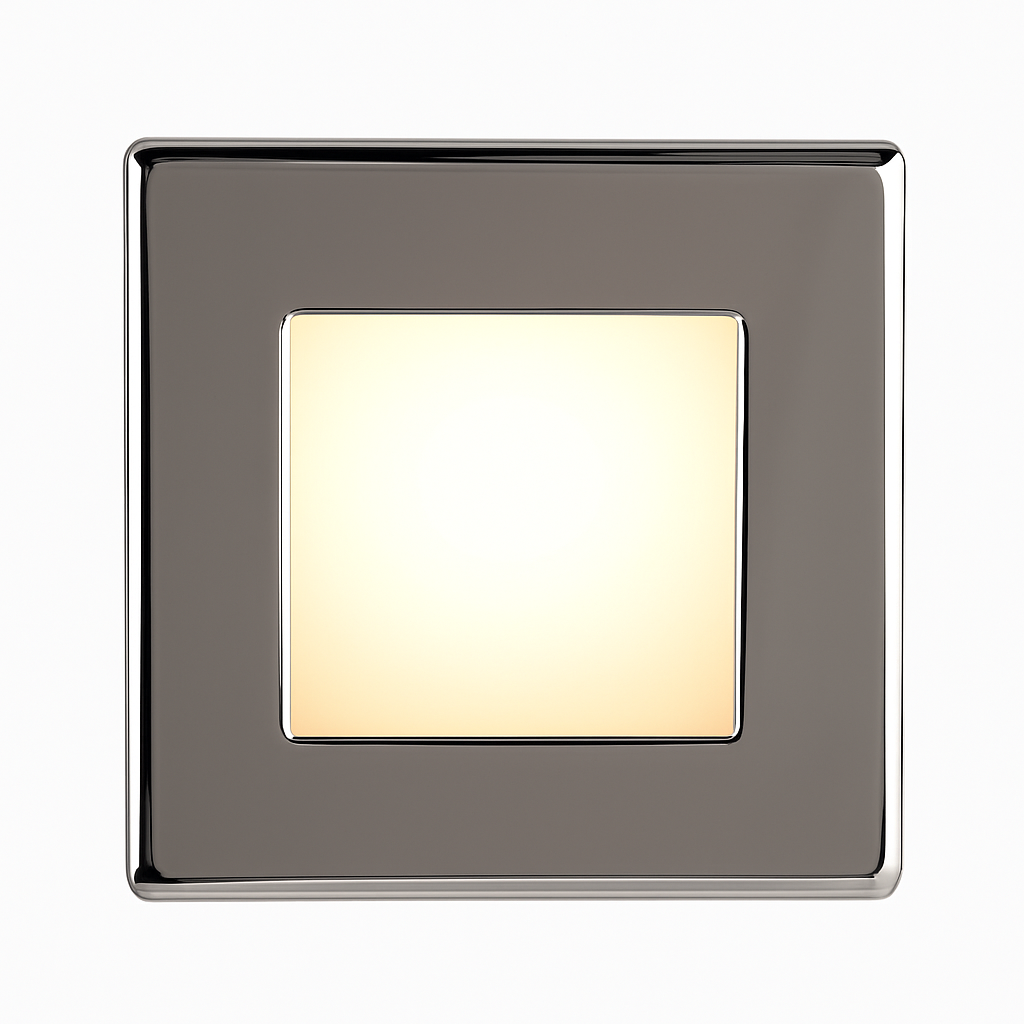 BCM Miami 70 Downlight polished STAINLESS finish warm white LED


