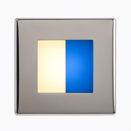 BCM Miami 70 marine LED downlight white/blue STAINLESS STEEL FINISH

