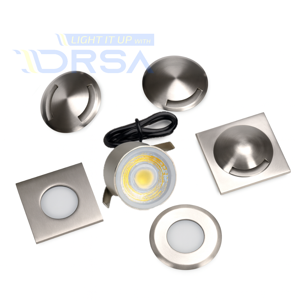 DRSA S/S Recessed Mini Dock Light – 4W 400lm Warm White LED