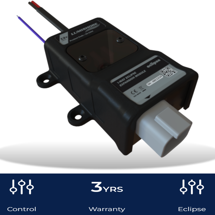 Lumishore - ECLIPSE Single Expansion Module no background with product features